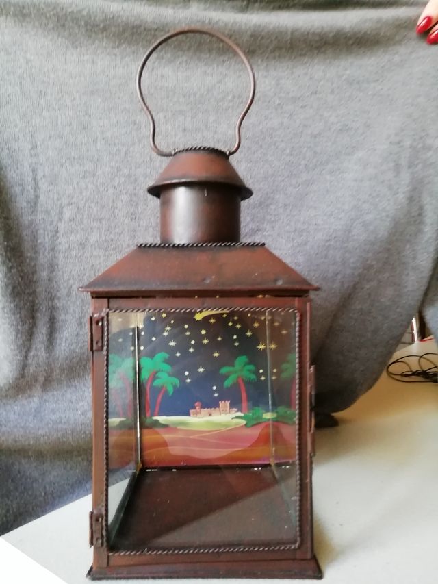 Natività in lanterna