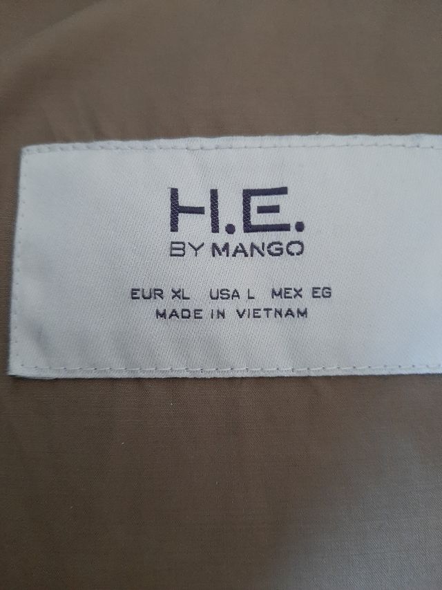 Cazadora de plumas de Mango