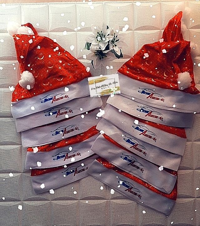 Gorros de navidad con logo o nombre!