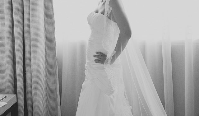 vestido de novia.