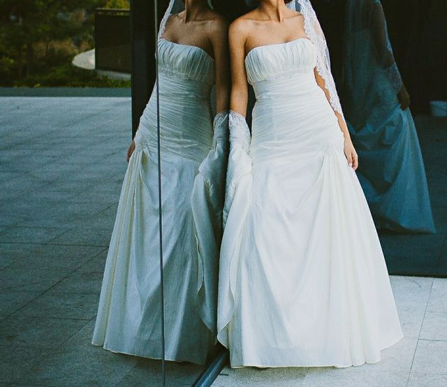 vestido de novia.
