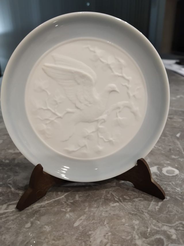Plato decorativo porcelana Lladró