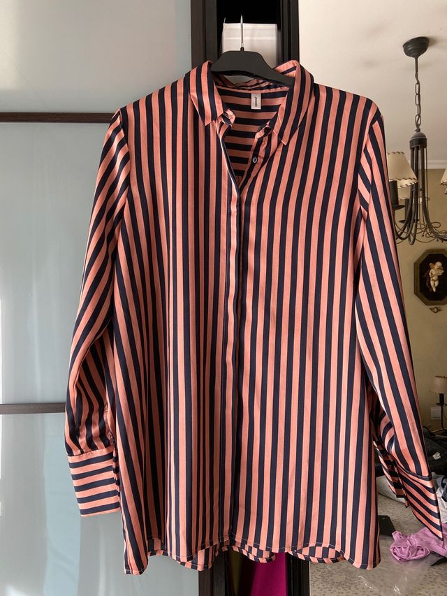 Camisa rayas arrasada.