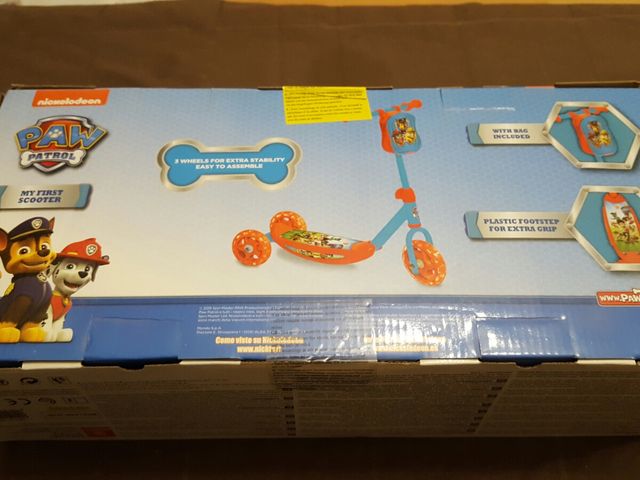 Patinete patrulla canina