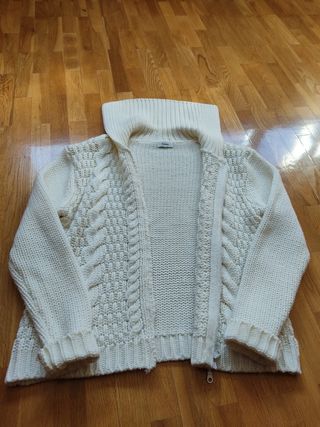 CHAQUETA PUNTO CALADO | Festa.es tallas 40 a 54