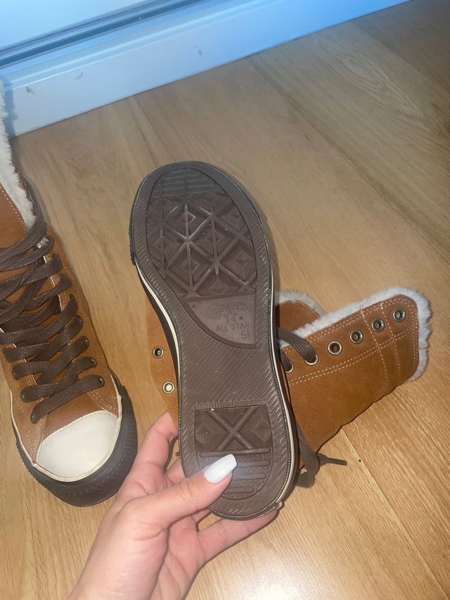 CONVERSE ALL STAR DE ANTE Y PIEL DE BORREGO