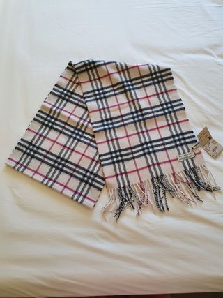 bufanda burberry wallapop