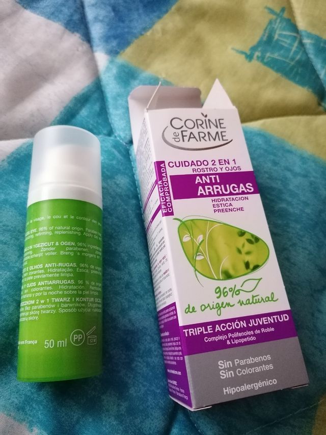 CREMA ANTIARRUGAS CORINE DE FARME 50ml