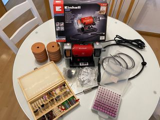 Esmeriladora mini taladro Einhell th-xg 75 de segunda mano por 70 EUR en  Móstoles en WALLAPOP