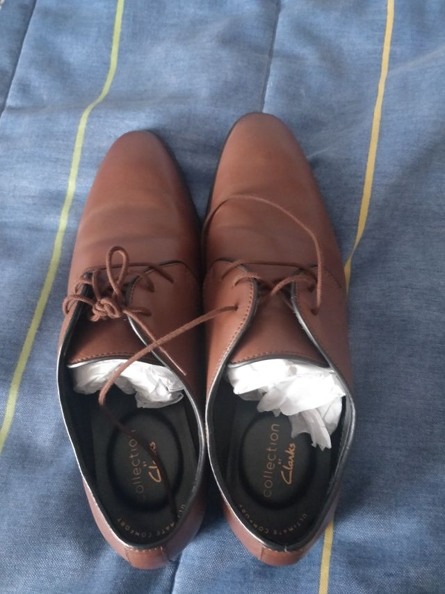 Ballerine da uomo Clarks Bampton Park Oxford Oxford, taglia 41