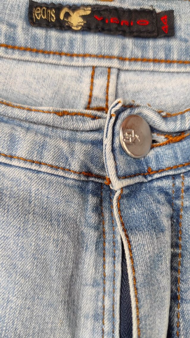 Jeans Pitillos Vidrio