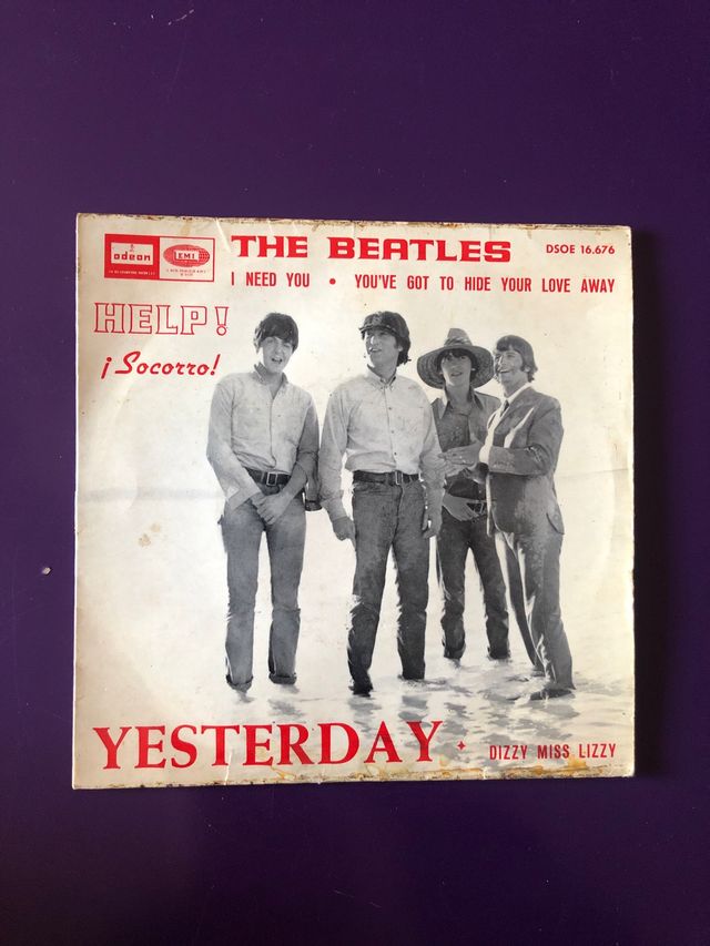 Vinilo Beatles 1965 yesterday
