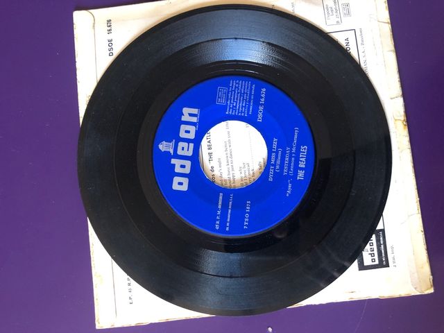 Vinilo Beatles 1965 yesterday