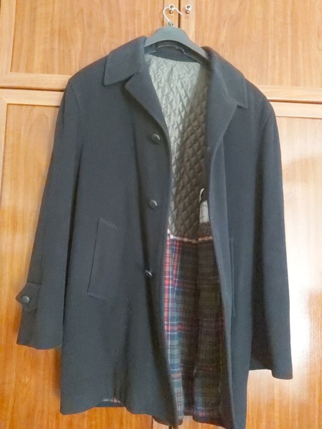 Abrigo 3/4 de paño caballeri