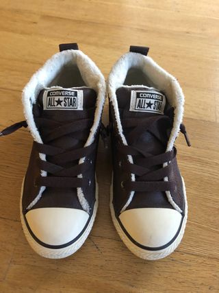 converse marrones 95
