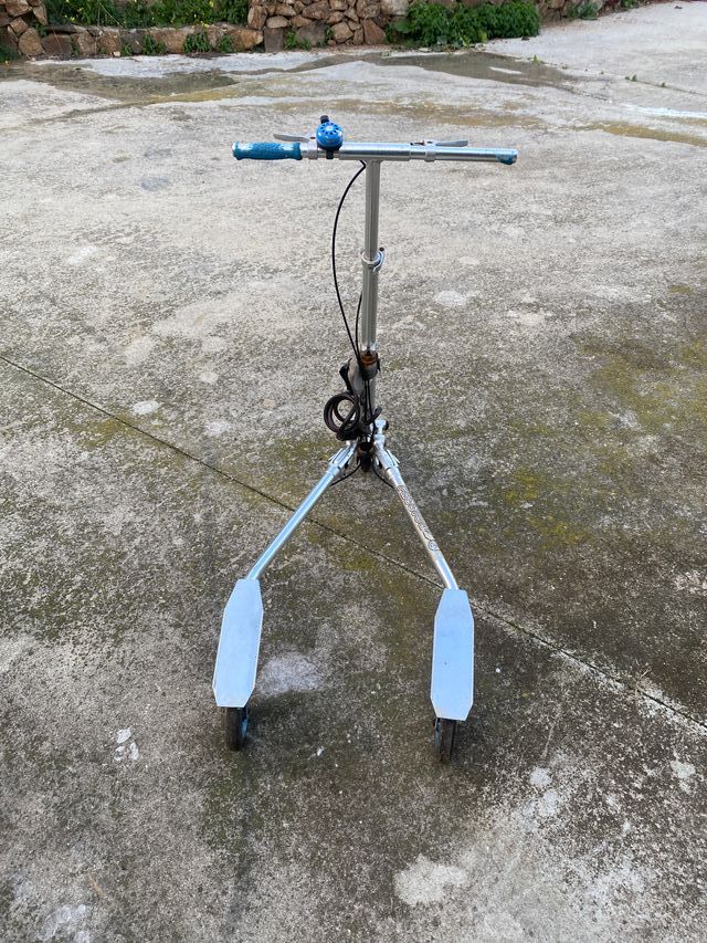 Patinete doble de aluminio