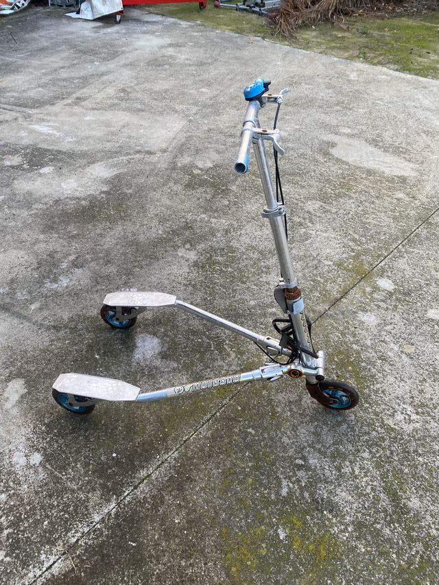 Patinete doble de aluminio