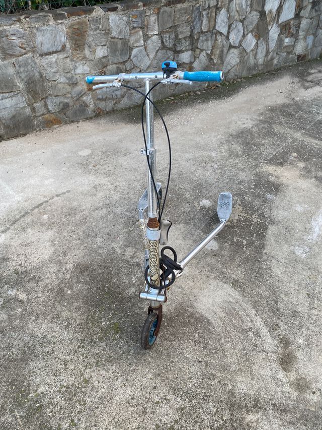 Patinete doble de aluminio