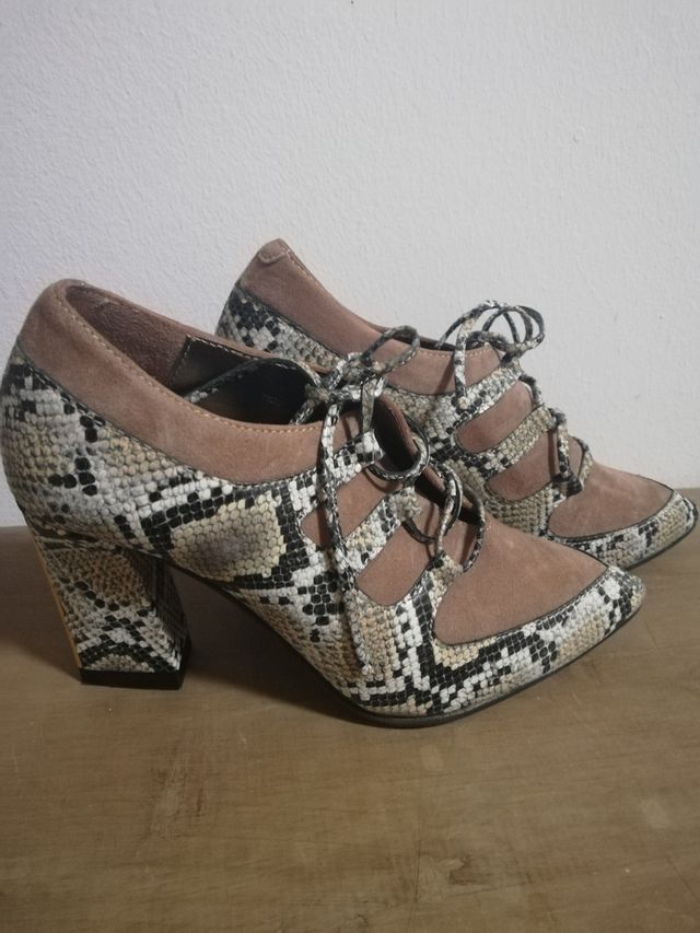 zapatos de PIEL SERPIENTE 