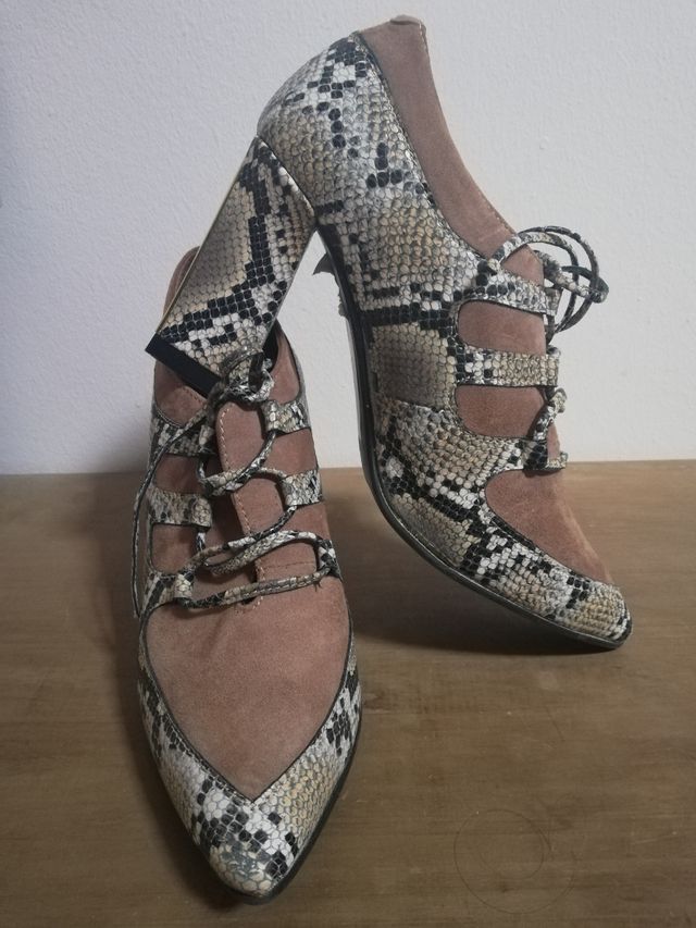 zapatos de PIEL SERPIENTE 