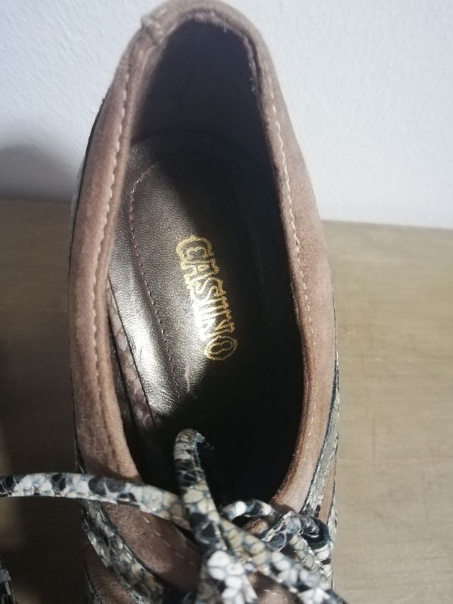 zapatos de PIEL SERPIENTE 