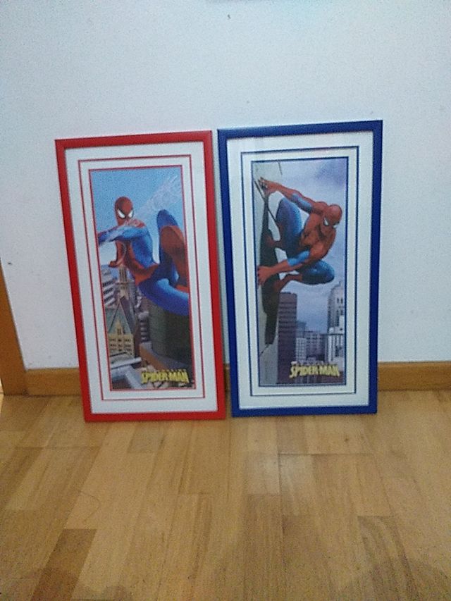 cuadros espiderman