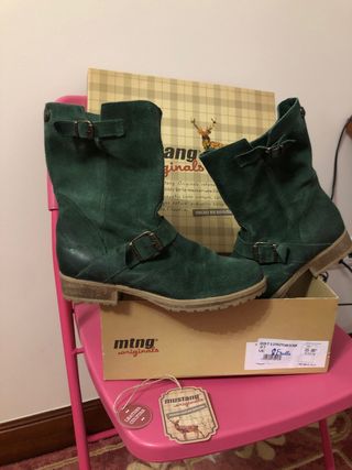 Botas Cowboy Mujer Mustang Estrella - PERA LIMONERA