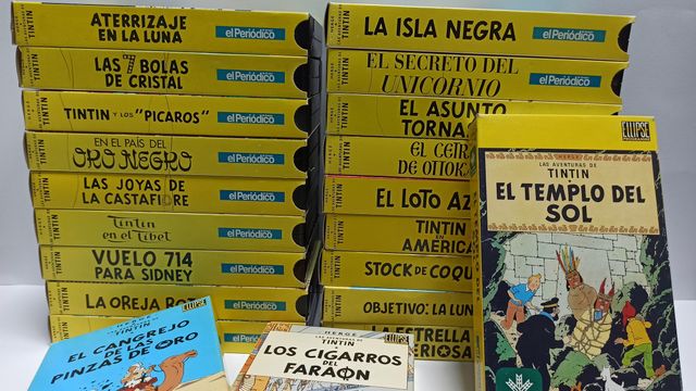 Coleccion VHS Tintin