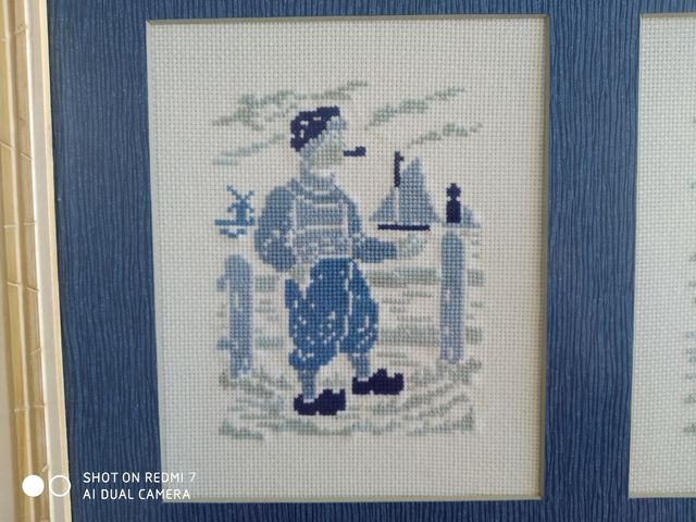 Cuadro punto de cruz.