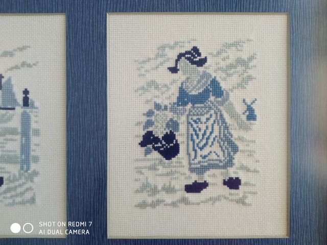 Cuadro punto de cruz.