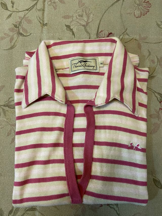 Polo de manga corta de Thomas Burberry.