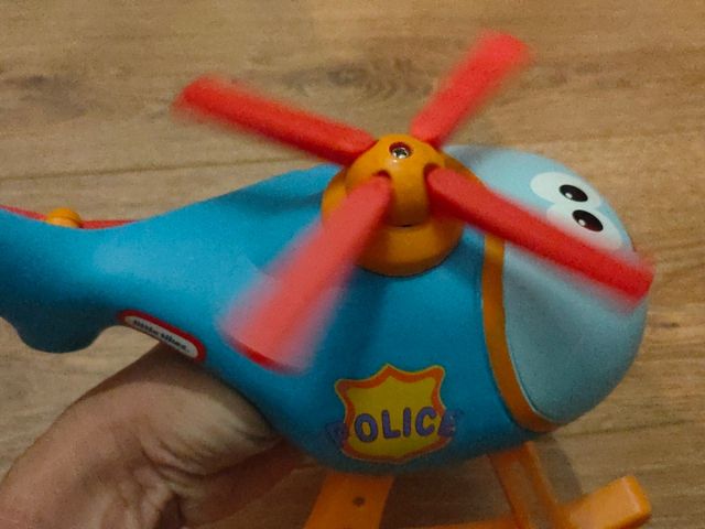 Juguete,Helicóptero Little tikes movimiento aspas