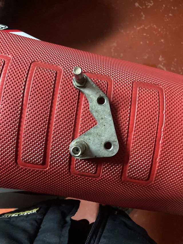 soporte freno delantero pit bike