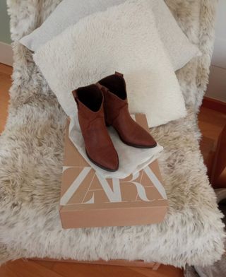 Botines tejanos cowboy T.37 de segunda mano por 14 EUR en Palma de Mallorca  en WALLAPOP