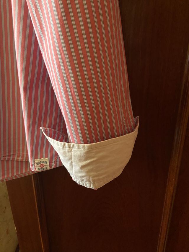 Camisa de Tommy Hilfilger de rayas rosas y blancas