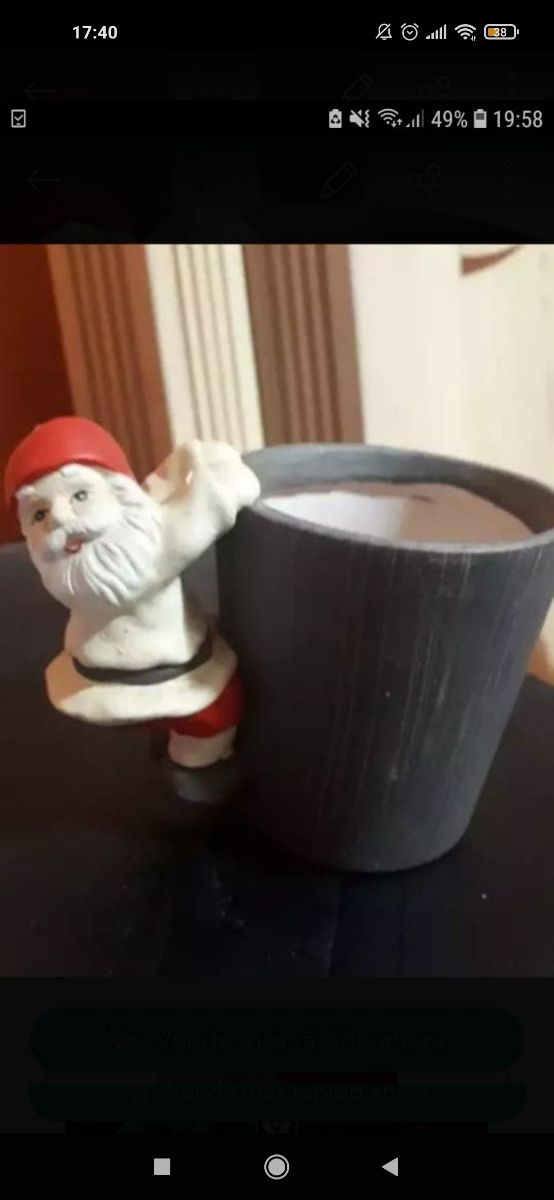 Minii macetero navideñaño