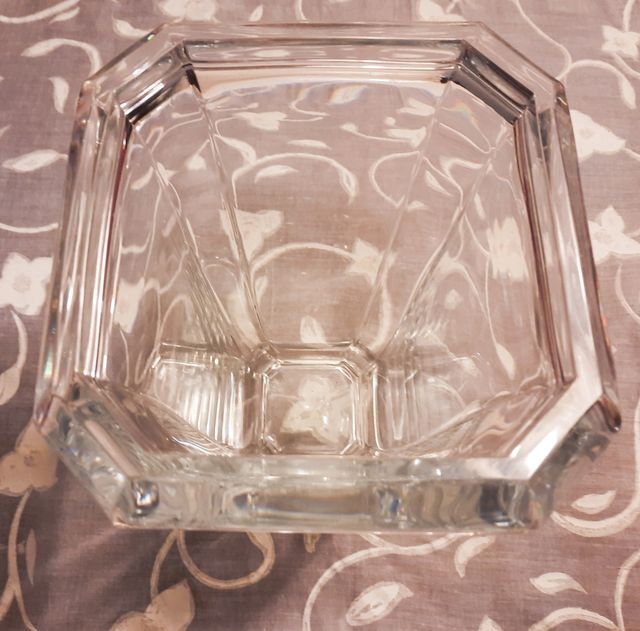 Centro mesa cristal francés JG Durand