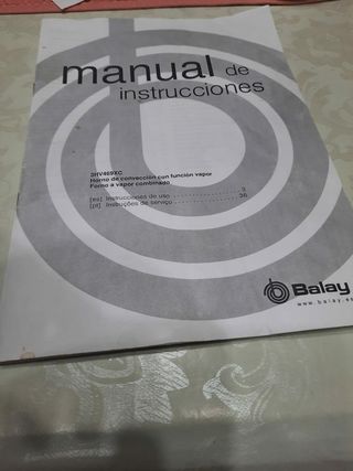 Horno Balay de vapor de segunda mano por 350 EUR en Salamanca en WALLAPOP
