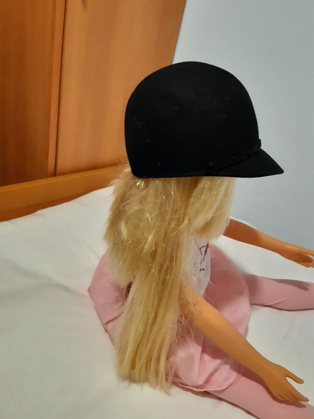 Gorro negro mujer