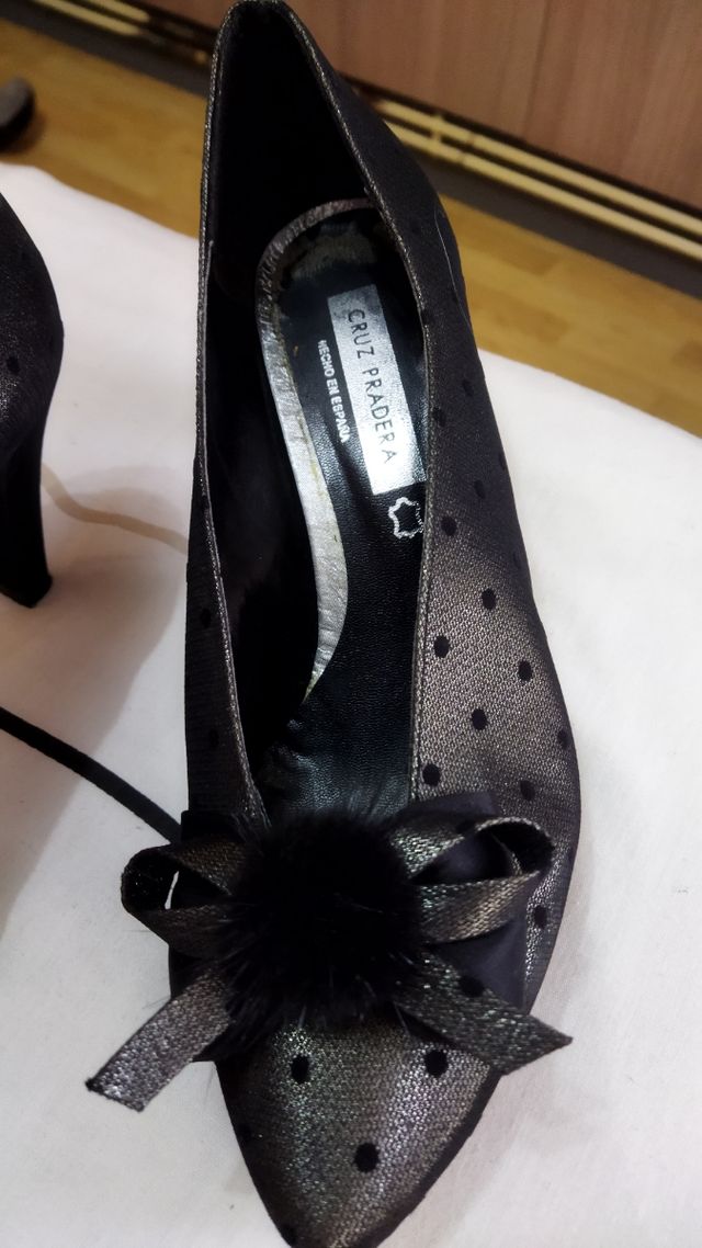 zapatos de tacón evento. 39