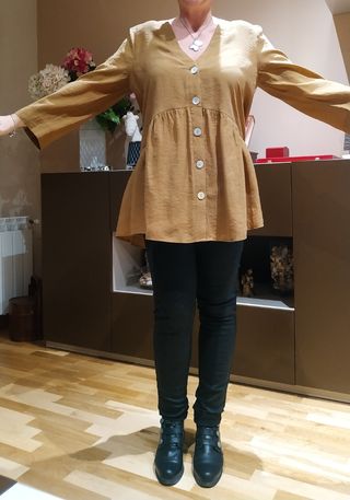 Blusas y túnicas de Zara para mujer | FASHIOLA.es