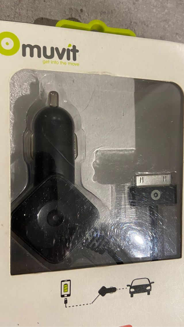 Cargador coche ipod 30 pin