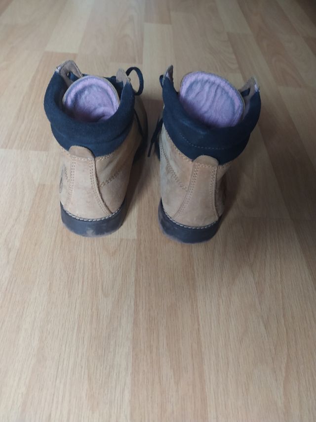 Botas niños piel, Coronel Tapioca.N° 36