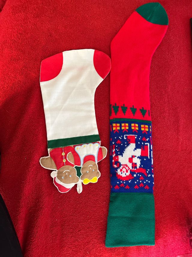 Set 2 calcetines navidad