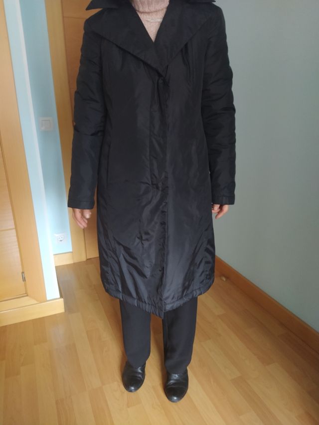 Anorak mujer tipo abrigo.Zara.