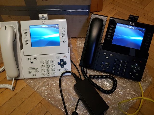 Telefono Cisco IPPhone 9971 Negro POE+Fuente