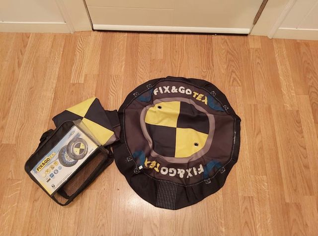 Cadenas coches textiles 