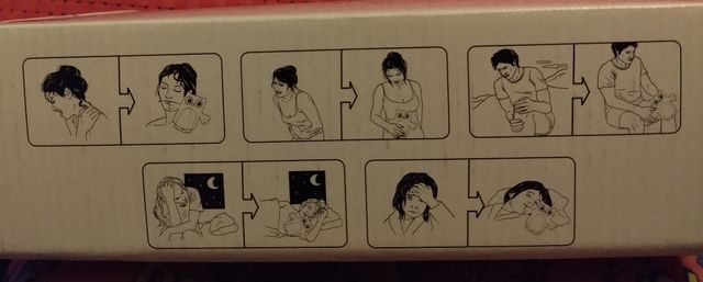 Cojín de semillas térmico