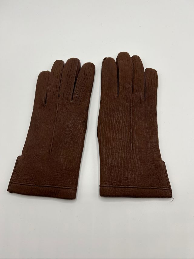 guanti in pelle donna interno imbottito tg 7,5