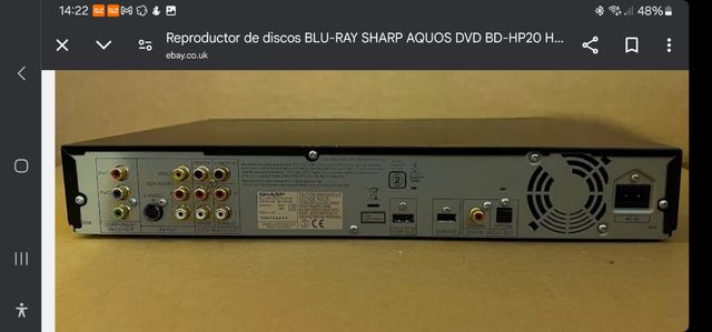 Blu-ray SHARP AQUOS
